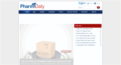 Desktop Screenshot of pharmdaily.com